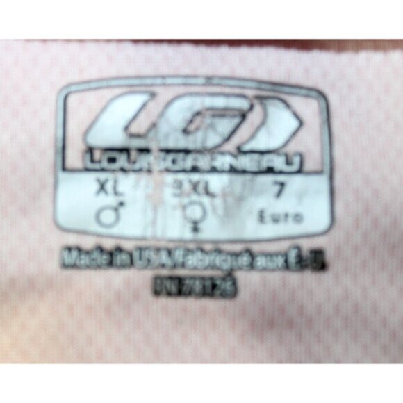 Louis Garneau Team Canterbury 1/2 Zip Cycling Jersey Top Mens XL Womens 3XL Red - Picture 2 of 5